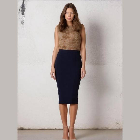 Women's Jean Paul Gaultier Blue Skirt Size 46 or us 12